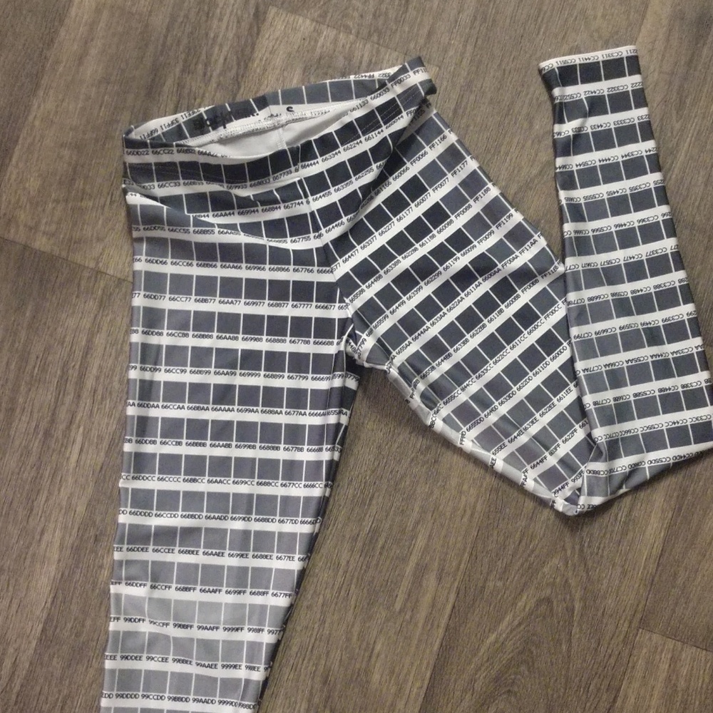 Black Milk Leggings -50 Shades of Grey Addition